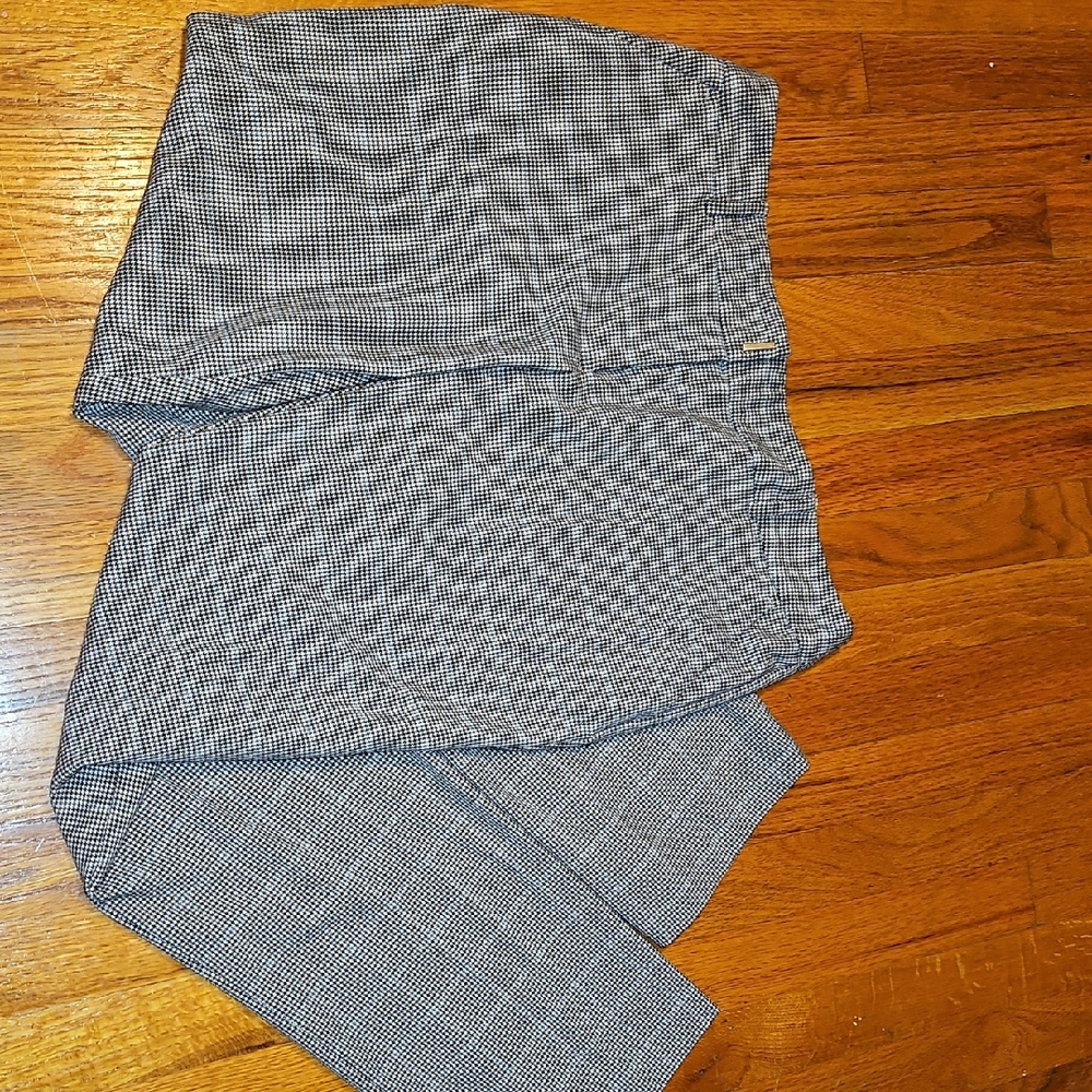 Apt. 9 Gray Dress Pants Straight Leg